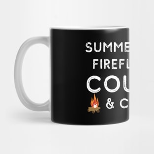 Summer Nights Fireflies Cousins and Campfires Mug